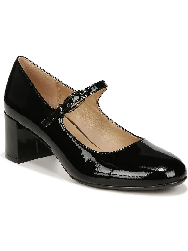 Women's mule - style stiletto heel pumps with a bow accentRenny Womens Comfort Insole Block Heel Mary Jane Heels Women's mule - style stiletto heel pumps with a bow accentRenny Womens Comfort Insole Block Heel Mary Jane Heels