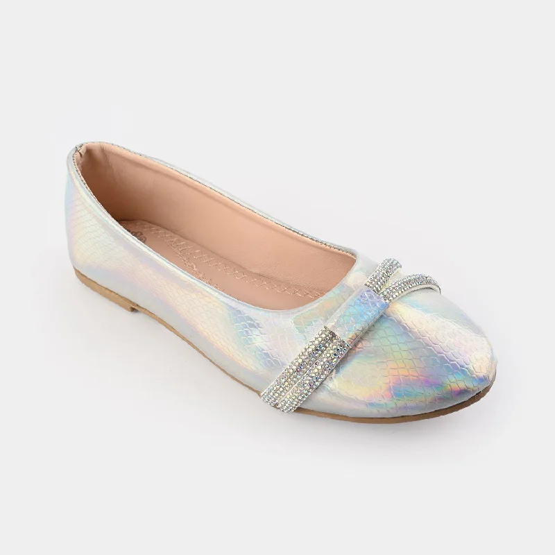 Women's genuine leather stiletto heel pumps with a soft finishGirls Pumps 1312-SILVER Women's genuine leather stiletto heel pumps with a soft finishGirls Pumps 1312-SILVER