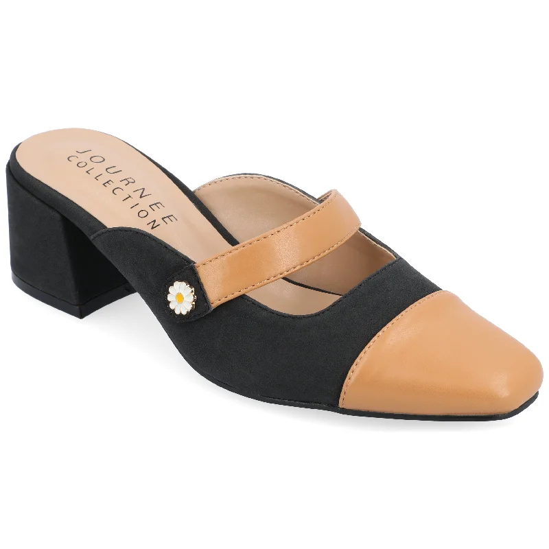 Women's adjustable - strap stiletto heel pumps for a customizable fitJournee Collection Women's Dalla Pumps Women's adjustable - strap stiletto heel pumps for a customizable fitJournee Collection Women's Dalla Pumps