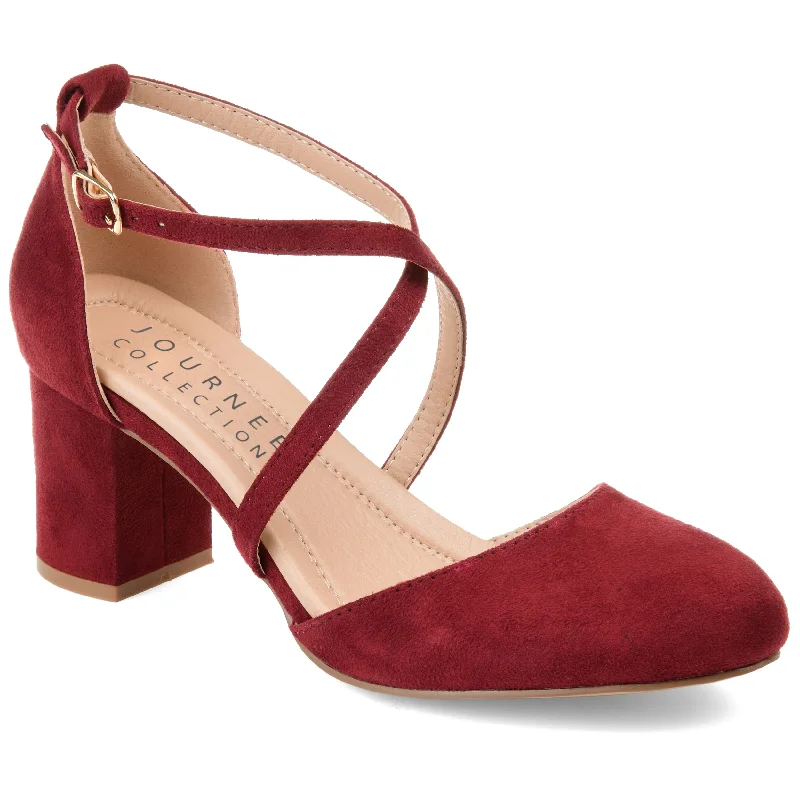Women's breathable stiletto heel pumps for warm weatherJournee Collection Women's Tru Comfort Foam Foster Pumps Women's breathable stiletto heel pumps for warm weatherJournee Collection Women's Tru Comfort Foam Foster Pumps