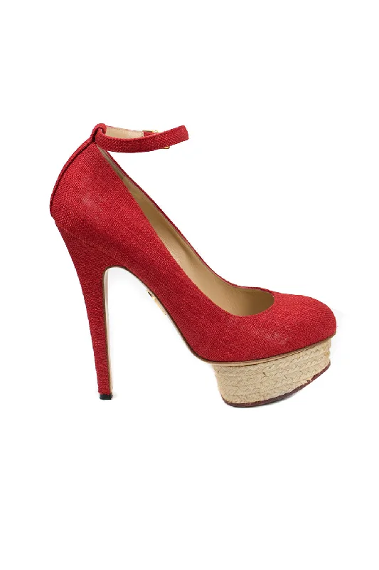 Women's date - night stiletto heel pumps with a sexy silhouette[WS1208] Charlotte Olympia | High Heel Pump