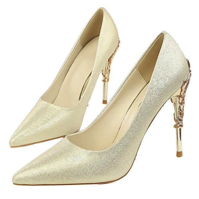 Women's microfiber stiletto heel pumps with moisture - wicking propertiesSexy High Heels Shoes Woman Fashion Women Pumps Wedding Shoes Red Bling Gold Shoes Famale Party Women Heel Shoes Women's microfiber stiletto heel pumps with moisture - wicking propertiesSexy High Heels Shoes Woman Fashion Women Pumps Wedding Shoes Red Bling Gold Shoes Famale Party Women Heel Shoes