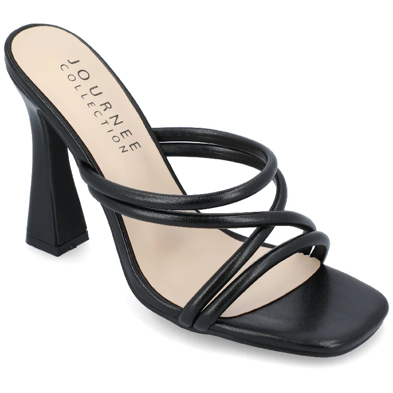 Women's lace - trimmed stiletto heel pumps with a scalloped edgeJournee Collection Women's Tru Comfort Foam Louisse Pumps Women's lace - trimmed stiletto heel pumps with a scalloped edgeJournee Collection Women's Tru Comfort Foam Louisse Pumps