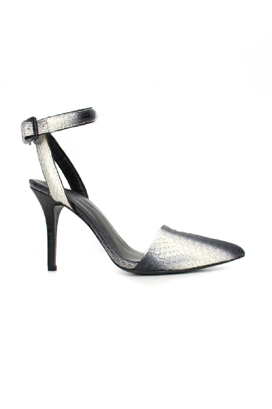 Women's wedding stiletto heel pumps with a pearl - encrusted strap[WS1050] Alexander Wang | Pumps