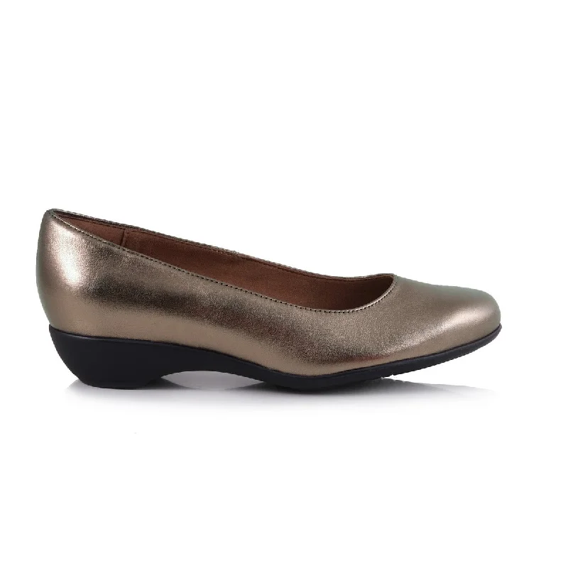 Women's cork - sole stiletto heel pumps for a natural touchFroggie 10099 Wide Lead Women's cork - sole stiletto heel pumps for a natural touchFroggie 10099 Wide Lead