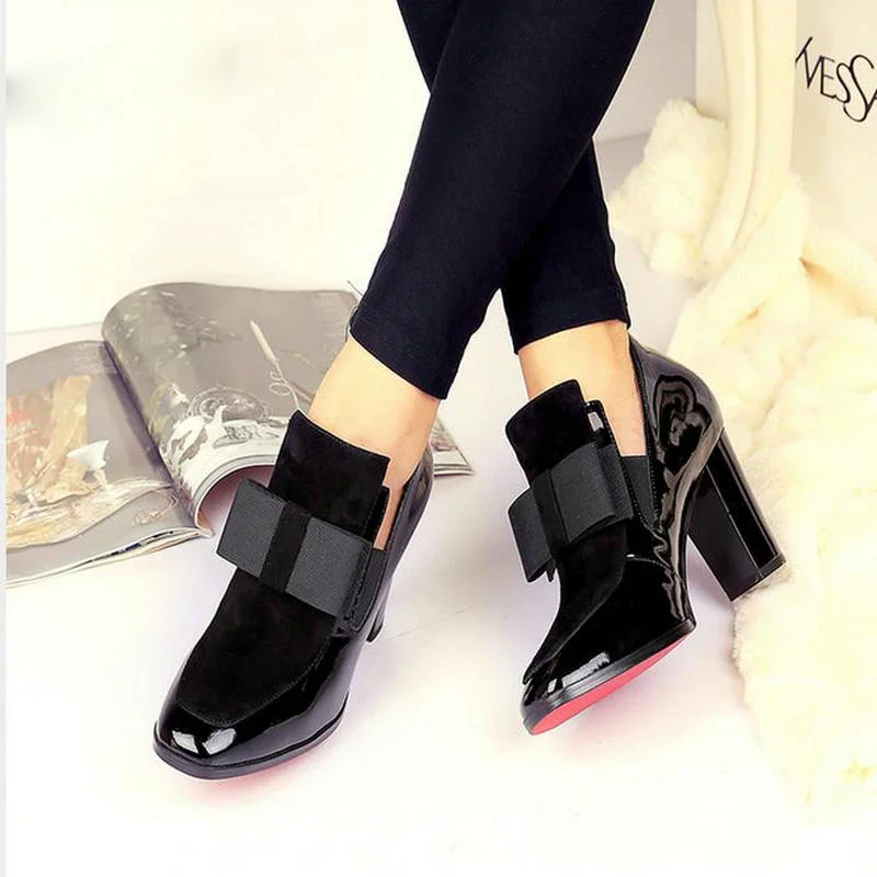 Women's microfiber stiletto heel pumps with moisture - wicking propertiesRed Bottom sole high heels pumps square toe genuine leather shoes women ladies black Sexy chaussure Women's microfiber stiletto heel pumps with moisture - wicking propertiesRed Bottom sole high heels pumps square toe genuine leather shoes women ladies black Sexy chaussure