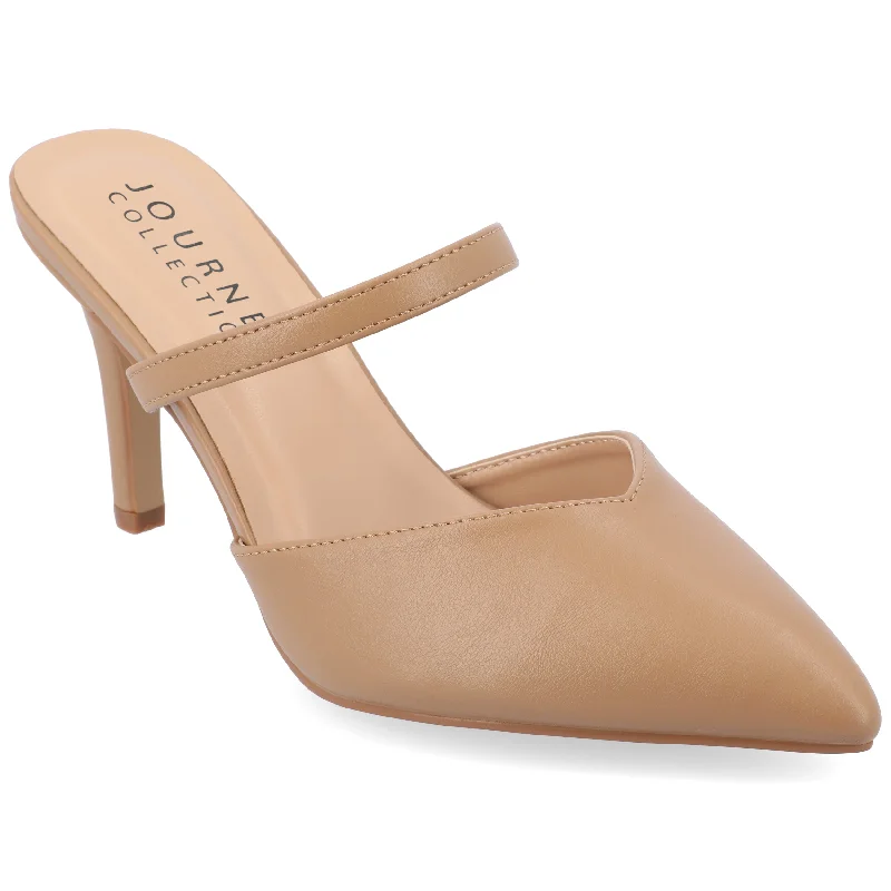 Women's microfiber stiletto heel pumps with moisture - wicking propertiesJournee Collection Women's SuperNatural Tru Comfort Foam YVON Pumps Warm Shades Women's microfiber stiletto heel pumps with moisture - wicking propertiesJournee Collection Women's SuperNatural Tru Comfort Foam YVON Pumps Warm Shades