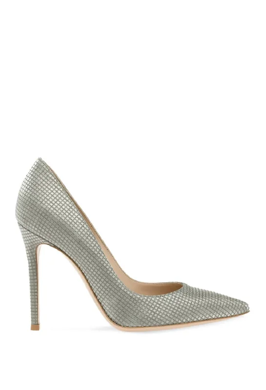 Women's office - appropriate stiletto heel pumps with a low - heel optionStiletto Pump In Steel Women's office - appropriate stiletto heel pumps with a low - heel optionStiletto Pump In Steel