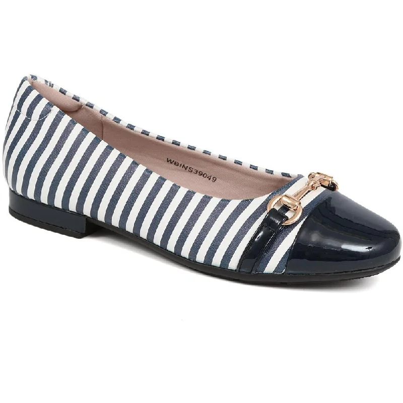 Women's breathable stiletto heel pumps for warm weatherSlip-On Pumps - WBINS39049 / 325 366 Women's breathable stiletto heel pumps for warm weatherSlip-On Pumps - WBINS39049 / 325 366