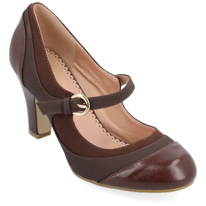 Women's office - appropriate stiletto heel pumps with a low - heel optionJournee Collection Women's Wide Width Siri Pumps Women's office - appropriate stiletto heel pumps with a low - heel optionJournee Collection Women's Wide Width Siri Pumps