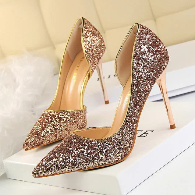 Women's non - slip stiletto heel pumps for safety on slippery floorsWomen Pumps Extreme Sexy High Heels Women Shoes Thin Heels Female Shoes Wedding Shoes Gold Sliver White Ladies Shoes Women's non - slip stiletto heel pumps for safety on slippery floorsWomen Pumps Extreme Sexy High Heels Women Shoes Thin Heels Female Shoes Wedding Shoes Gold Sliver White Ladies Shoes