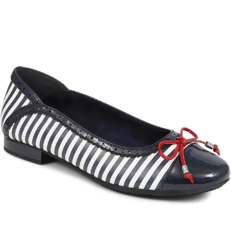 Women's velvet - covered stiletto heel pumps for a luxurious lookPatterned Ballet Flats - WBINS39090 / 325 164 Women's velvet - covered stiletto heel pumps for a luxurious lookPatterned Ballet Flats - WBINS39090 / 325 164