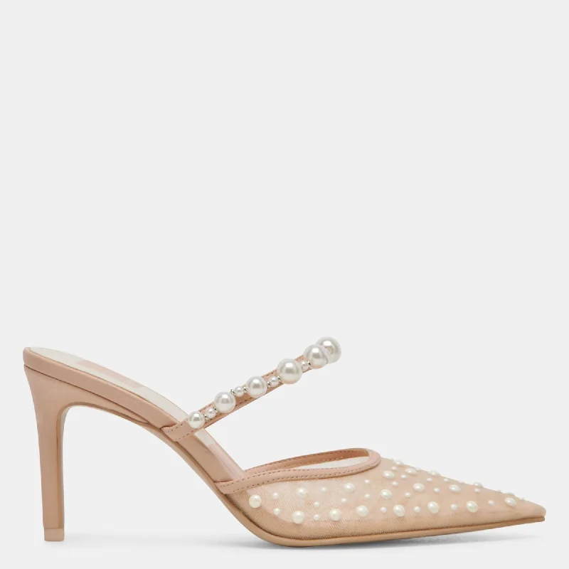 Women's business meeting stiletto heel pumps with a professional lookKatik Pearl Heels Blush Mesh Women's business meeting stiletto heel pumps with a professional lookKatik Pearl Heels Blush Mesh
