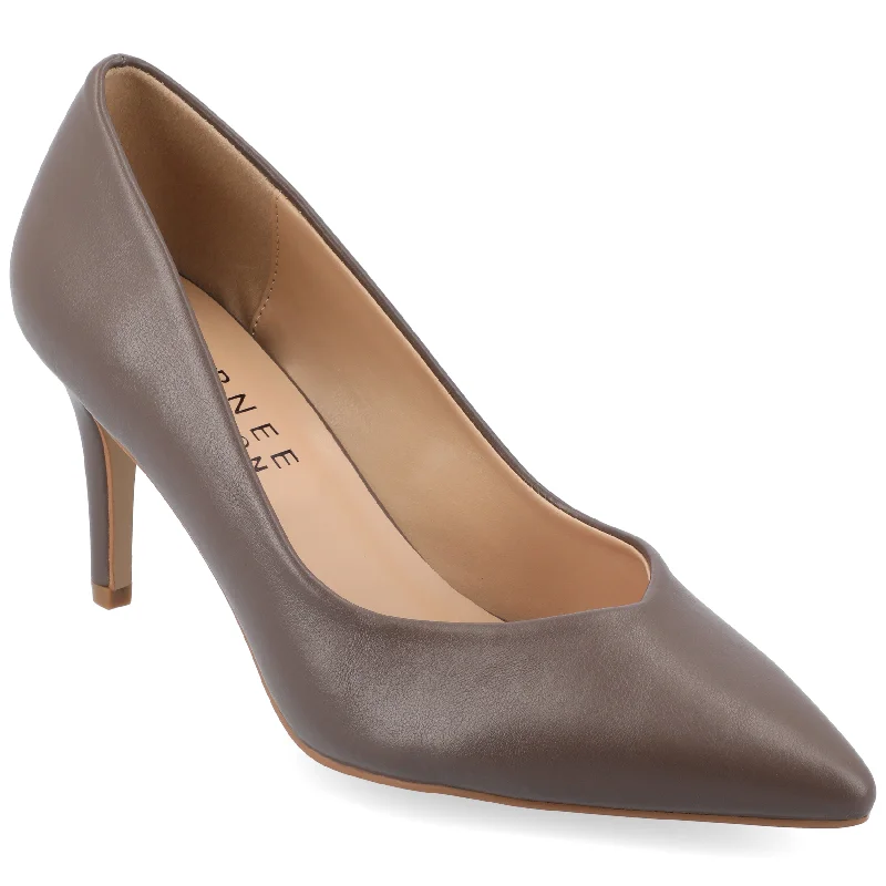 Women's holiday party stiletto heel pumps with a festive touchJournee Collection Women's Wide Width SuperNatural Tru Comfort Foam Gabriella Pumps Warm Shades Women's holiday party stiletto heel pumps with a festive touchJournee Collection Women's Wide Width SuperNatural Tru Comfort Foam Gabriella Pumps Warm Shades