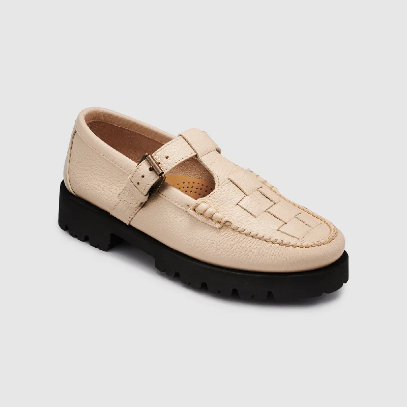 Women's Fur - Lined Loafers in Tan for a Cozy Winter OptionWOMENS MARY JANE FISHERMAN SUPER LUG WEEJUNS LOAFER Women's Fur - Lined Loafers in Tan for a Cozy Winter OptionWOMENS MARY JANE FISHERMAN SUPER LUG WEEJUNS LOAFER