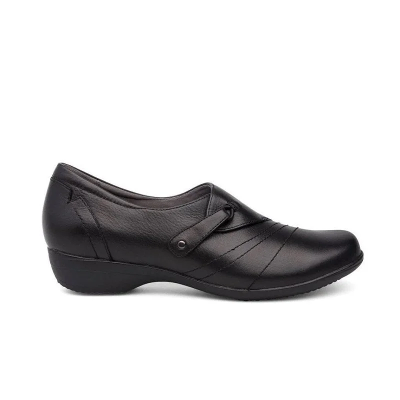 Elastic - Back Women's Loafers in Teal for Easy On - and - OffDansko Women's Franny - Black Elastic - Back Women's Loafers in Teal for Easy On - and - OffDansko Women's Franny - Black