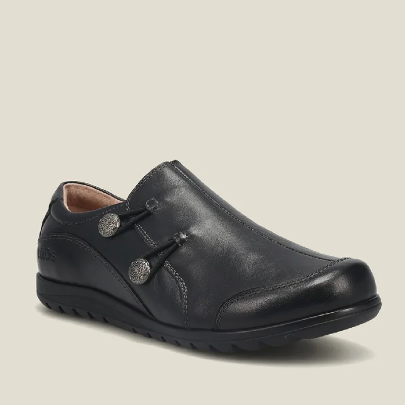 Women's Tassel - Trimmed Loafers with a Low Heel in Olive Green for a Trendy TwistBlend - Black
