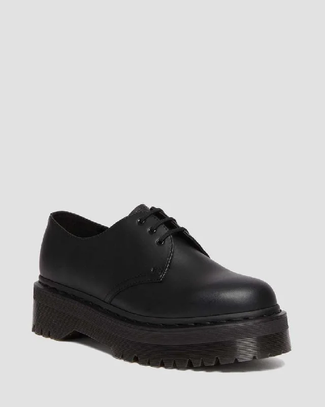 Orthopedic - Friendly Women's Oxfords with Arch Support in Brown for Foot HealthVegan 1461 Quad Mono Shoe from Dr. Martens Orthopedic - Friendly Women's Oxfords with Arch Support in Brown for Foot HealthVegan 1461 Quad Mono Shoe from Dr. Martens