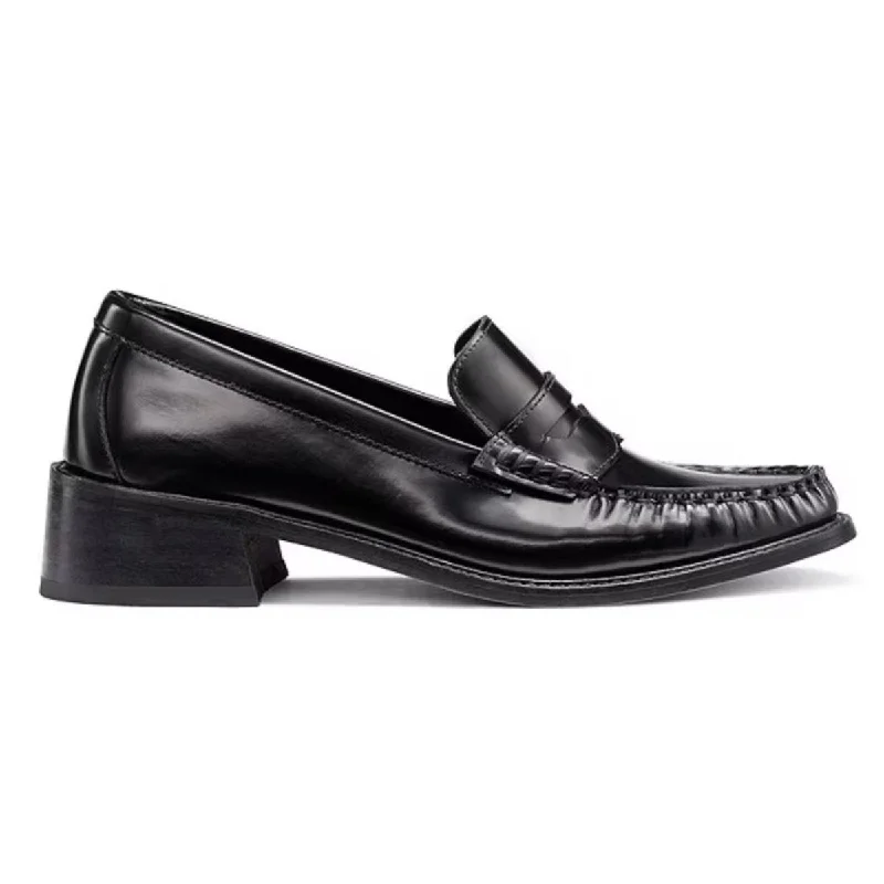 Child - Proof Women's Oxfords in Purple for Moms on the MoveBass Women's Whitney Heel Loafer Black Leather Child - Proof Women's Oxfords in Purple for Moms on the MoveBass Women's Whitney Heel Loafer Black Leather
