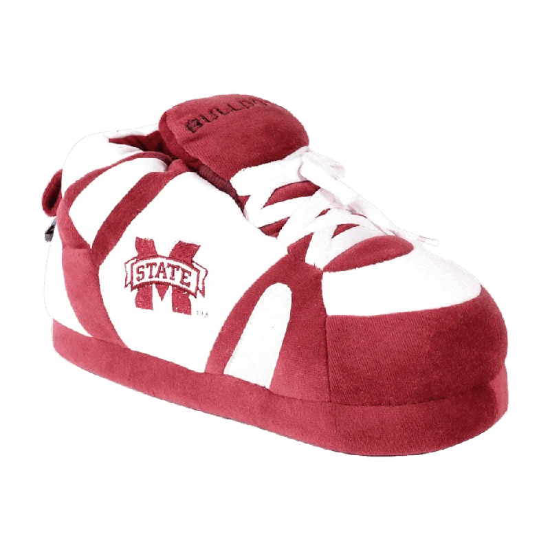Women's Backless Slippers with a Furry Trim in Light Pink for a Cute and Casual LookMississippi State Bulldogs Slipper Women's Backless Slippers with a Furry Trim in Light Pink for a Cute and Casual LookMississippi State Bulldogs Slipper