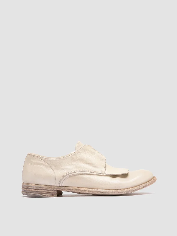 Sustainable Women's Recycled Material Loafers in Gray for Eco - Conscious ShoppersLEXIKON 550 - White Leather Derby Shoes Sustainable Women's Recycled Material Loafers in Gray for Eco - Conscious ShoppersLEXIKON 550 - White Leather Derby Shoes