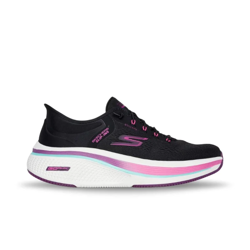 Sustainable Women's Recycled Material Loafers in Gray for Eco - Conscious ShoppersSkechers Women's Slip-ins GO RUN Elevate 2.0 Banyan - Black/Pink Sustainable Women's Recycled Material Loafers in Gray for Eco - Conscious ShoppersSkechers Women's Slip-ins GO RUN Elevate 2.0 Banyan - Black/Pink