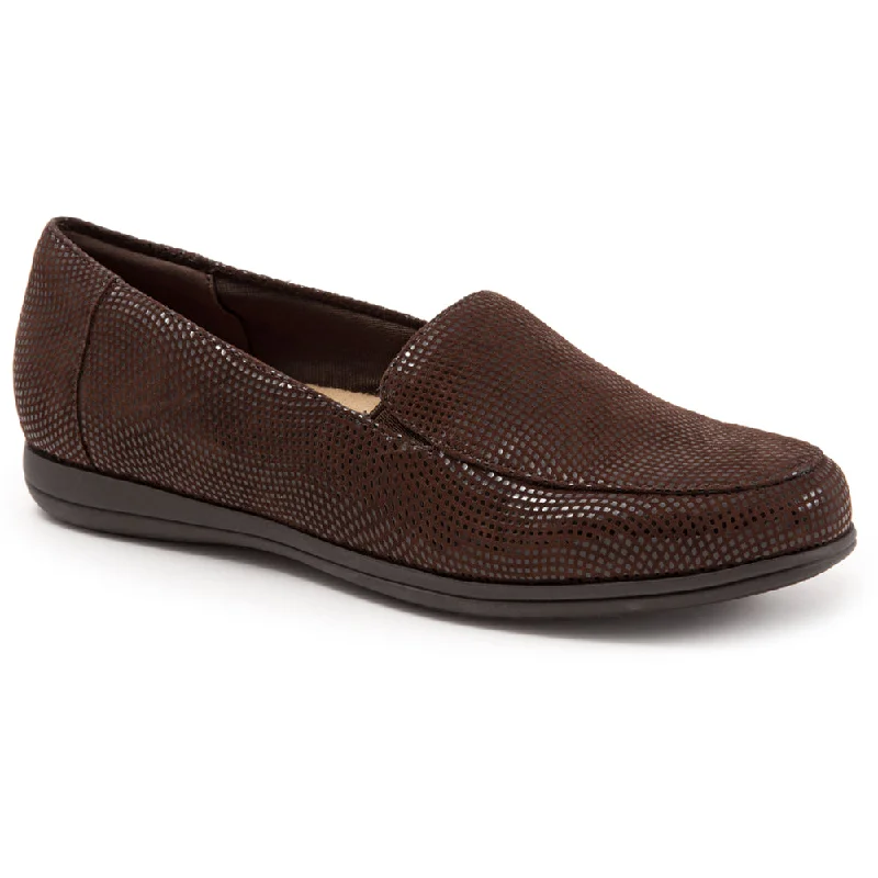 Lightweight Women's Mesh - Paneled Loafers in White for BreathabilityTrotters Deanna Slip-On Brown Mini Dots (Women's) Lightweight Women's Mesh - Paneled Loafers in White for BreathabilityTrotters Deanna Slip-On Brown Mini Dots (Women's)