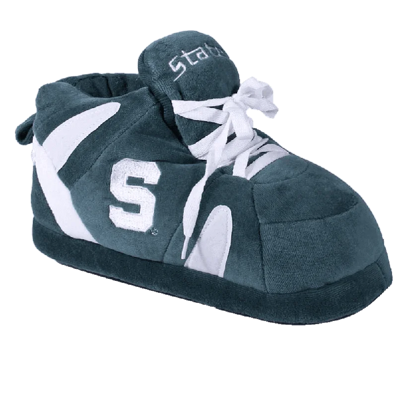 Memory Foam Women's Slippers with a Slip - On Design in Navy for Easy WearMichigan State Spartans Slipper Memory Foam Women's Slippers with a Slip - On Design in Navy for Easy WearMichigan State Spartans Slipper