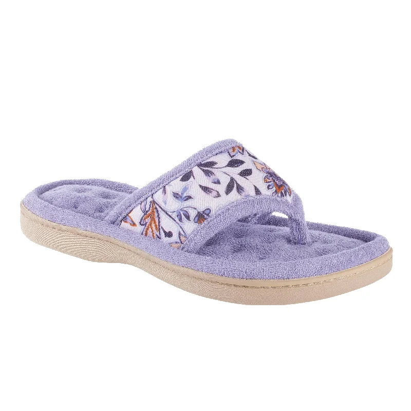Women's Gel - Cushioned Slippers with a Soft Sole in Blue for All - Day ComfortWomen’s Georgie Floral Print Thong Women's Gel - Cushioned Slippers with a Soft Sole in Blue for All - Day ComfortWomen’s Georgie Floral Print Thong