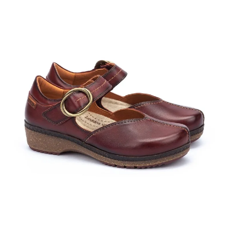 Women's Premium Leather Tassel Loafers in Dark Brown for a Classic Office LookPikolinos Women's Granada W0W-4837 - Arcilla Women's Premium Leather Tassel Loafers in Dark Brown for a Classic Office LookPikolinos Women's Granada W0W-4837 - Arcilla