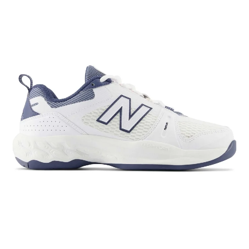 Non - Slip Rubber Sole Women's Oxfords in Navy for Wet and Slippery ConditionsNew Balance Women's Fresh Foam X WC1007WT White/Sea Salt/Blue Non - Slip Rubber Sole Women's Oxfords in Navy for Wet and Slippery ConditionsNew Balance Women's Fresh Foam X WC1007WT White/Sea Salt/Blue