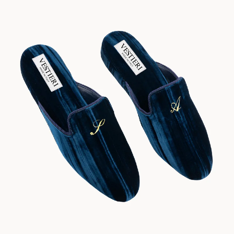 Women's Moccasin - Style Slippers with Fringe Detail in Brown for a Rustic LookBarberini Blue Slippers Women's Moccasin - Style Slippers with Fringe Detail in Brown for a Rustic LookBarberini Blue Slippers