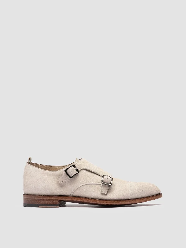 Child - Friendly Women's Loafers in Purple for Moms on the GoSIGNATURE 004 - Ivory Suede Monk Shoes Child - Friendly Women's Loafers in Purple for Moms on the GoSIGNATURE 004 - Ivory Suede Monk Shoes