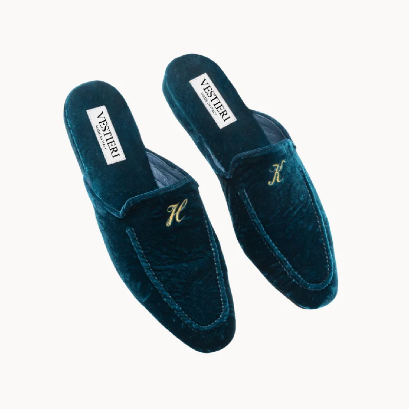 Massage - Nodule Women's Slippers with a Plush Interior in Green for Foot ReliefMedici Ottanio Slippers Massage - Nodule Women's Slippers with a Plush Interior in Green for Foot ReliefMedici Ottanio Slippers