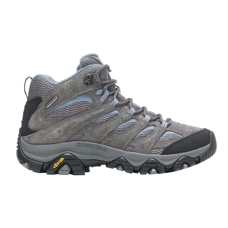 Sustainable Recycled Material Women's Oxfords in Gray for Eco - Conscious ShoppersMerrell Women's Moab 3 Mid Granite Waterproof Sustainable Recycled Material Women's Oxfords in Gray for Eco - Conscious ShoppersMerrell Women's Moab 3 Mid Granite Waterproof