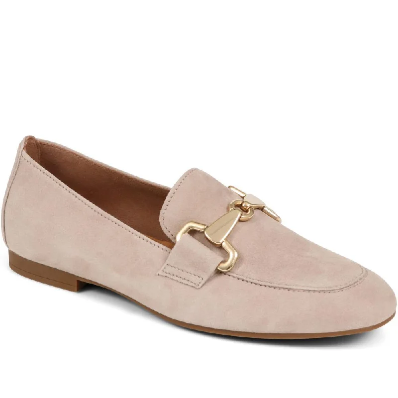 Women's Memory Foam Insole Loafers in Pink for Added ComfortJangle Suede Buckle Loafers - GAB37500 / 323 288 Women's Memory Foam Insole Loafers in Pink for Added ComfortJangle Suede Buckle Loafers - GAB37500 / 323 288