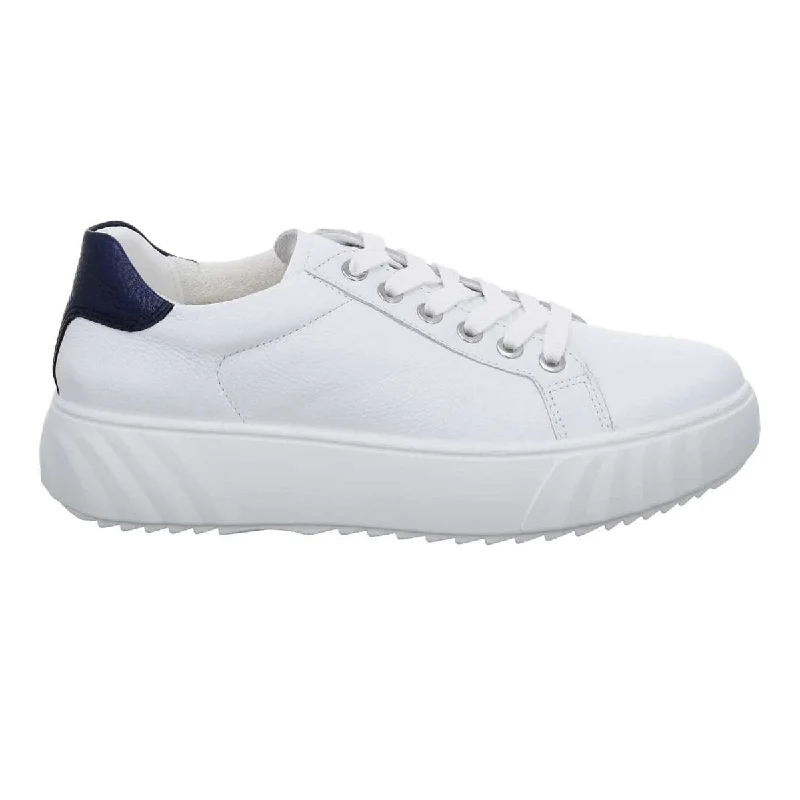 Adjustable Lace - Up Women's Oxfords in Tan for a Customized FitAra Women's Mikky White/Navy Leather Adjustable Lace - Up Women's Oxfords in Tan for a Customized FitAra Women's Mikky White/Navy Leather