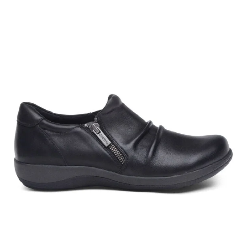 Lightweight Mesh - Paneled Women's Oxfords in White for BreathabilityAetrex Women's Katie Side Zip Slip-On - Black Lightweight Mesh - Paneled Women's Oxfords in White for BreathabilityAetrex Women's Katie Side Zip Slip-On - Black
