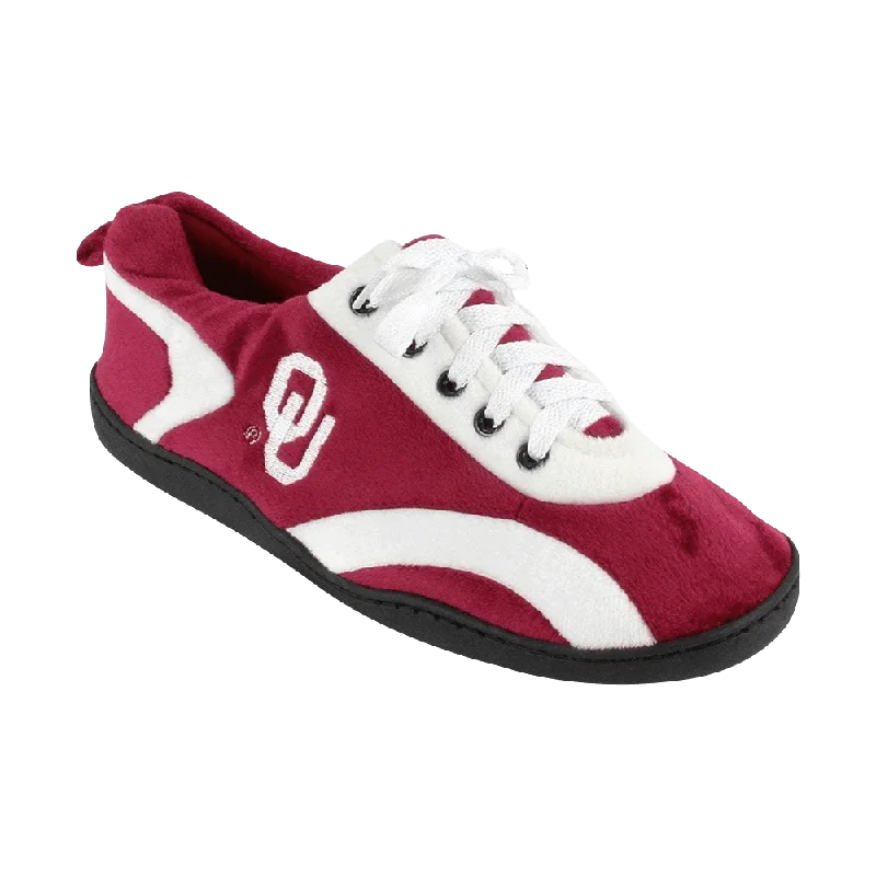 Women's Slippers with a Quilted Pattern in Gray for Added StyleOklahoma Sooners All Around Women's Slippers with a Quilted Pattern in Gray for Added StyleOklahoma Sooners All Around