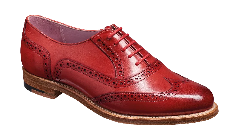 Sustainable Recycled Material Women's Oxfords in Gray for Eco - Conscious ShoppersFearne - Red Hand Painted Sustainable Recycled Material Women's Oxfords in Gray for Eco - Conscious ShoppersFearne - Red Hand Painted
