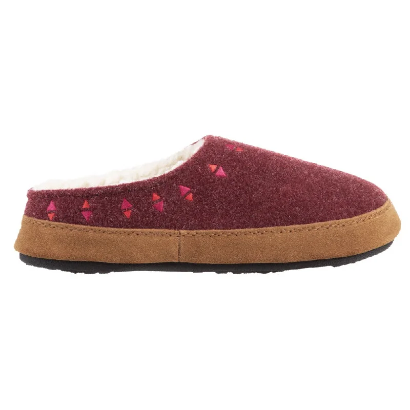 Women's Backless Slippers with a Furry Trim in Light Pink for a Cute and Casual LookWomen's Geo Embroidered Clog Slipper with Cloud Cushion® Comfort Women's Backless Slippers with a Furry Trim in Light Pink for a Cute and Casual LookWomen's Geo Embroidered Clog Slipper with Cloud Cushion® Comfort