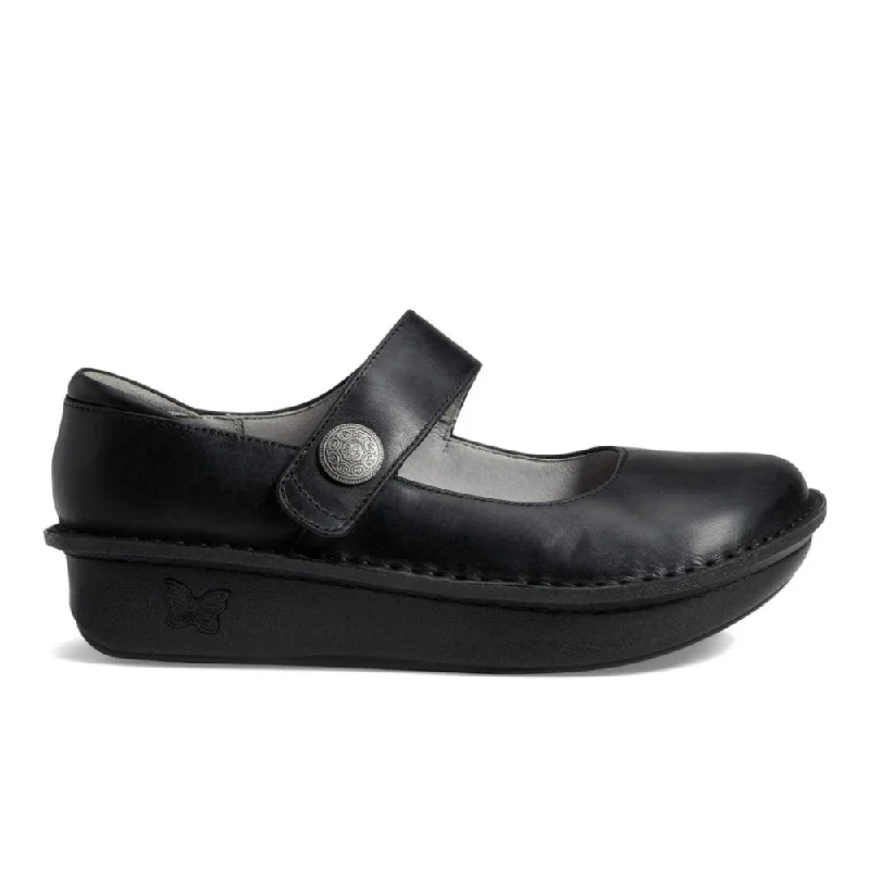 Plus Size Women's Wide - Fit Penny Loafers in Black for All - Day ComfortAlegria Women's Paloma - Oiled Black Plus Size Women's Wide - Fit Penny Loafers in Black for All - Day ComfortAlegria Women's Paloma - Oiled Black