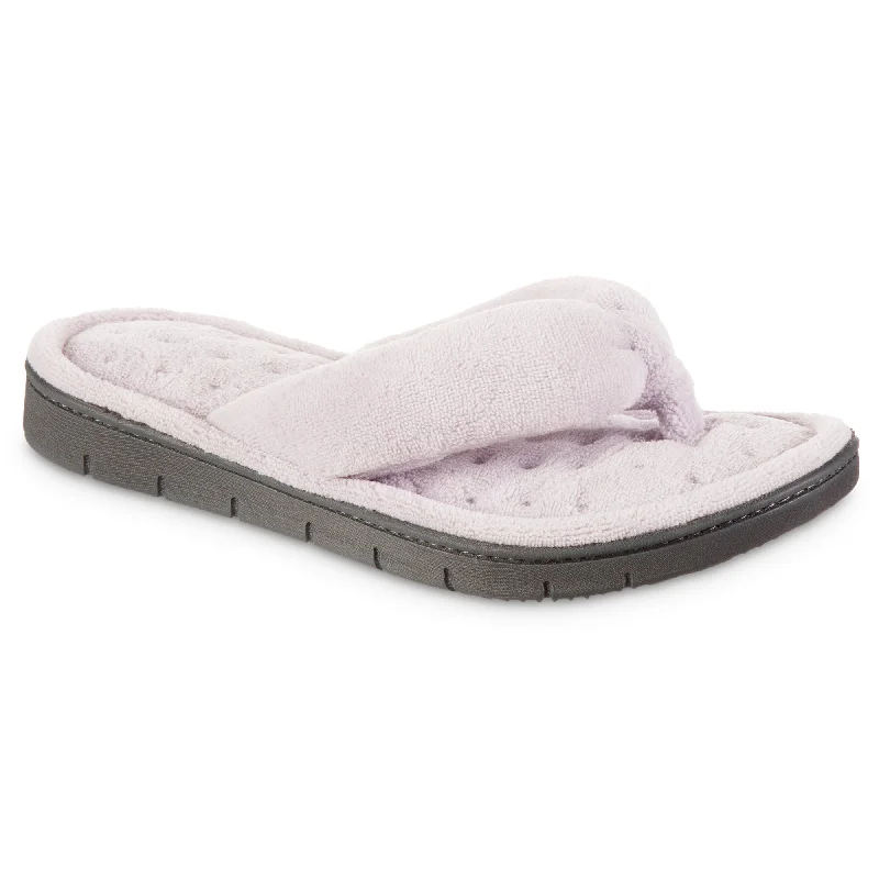 Vegan Leather Women's Slippers with a Padded Insole in Tan for a Cruelty - Free OptionWomen's Microterry Aster Thong with Enhanced Heel Cushion Vegan Leather Women's Slippers with a Padded Insole in Tan for a Cruelty - Free OptionWomen's Microterry Aster Thong with Enhanced Heel Cushion