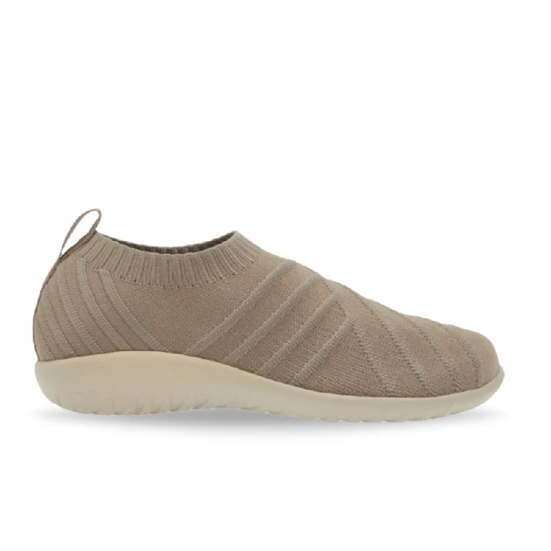 Women's Cashmere - Lined Loafers in Burgundy for Warmth in WinterNaot Women's Okahu - Taupe Knit Women's Cashmere - Lined Loafers in Burgundy for Warmth in WinterNaot Women's Okahu - Taupe Knit