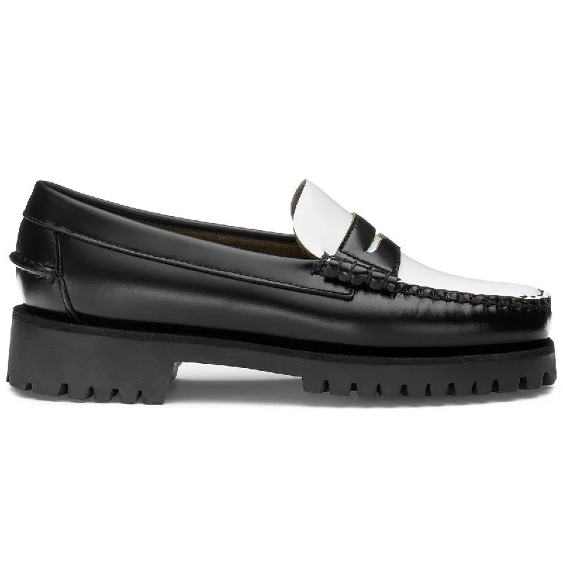 Women's Glitter - Embellished Loafers in Silver for a Sparkly Party LookDan Lug Woman - Black & White Women's Glitter - Embellished Loafers in Silver for a Sparkly Party LookDan Lug Woman - Black & White