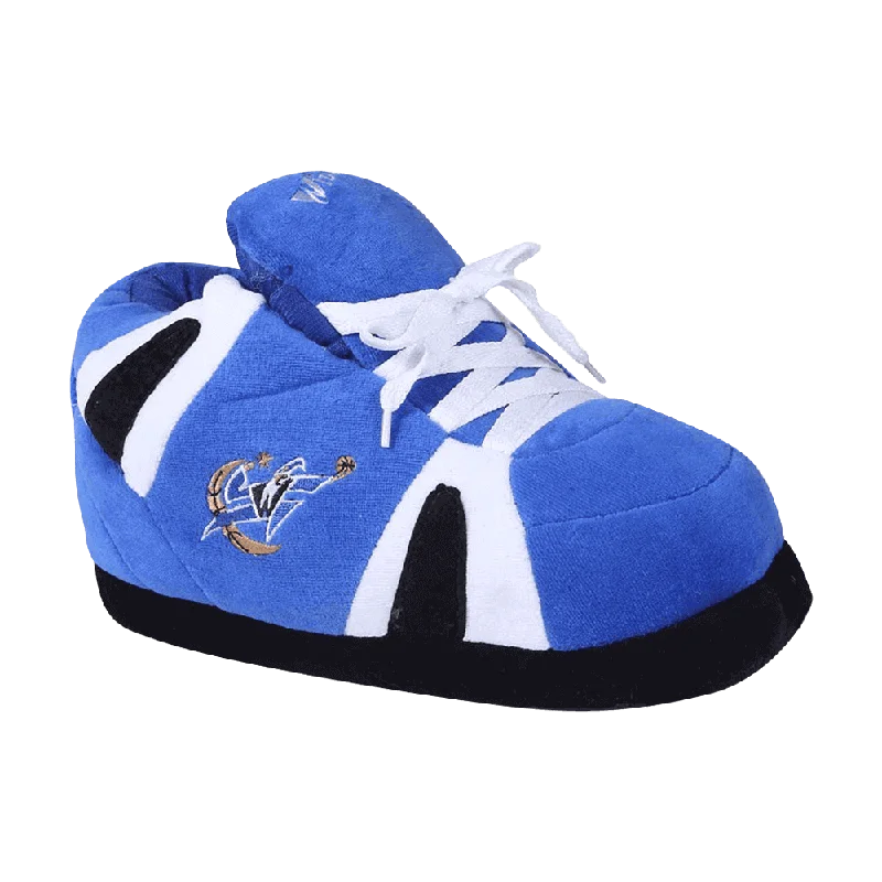Women's Backless Slippers with a Furry Trim in Light Pink for a Cute and Casual LookWashington Wizards Women's Backless Slippers with a Furry Trim in Light Pink for a Cute and Casual LookWashington Wizards