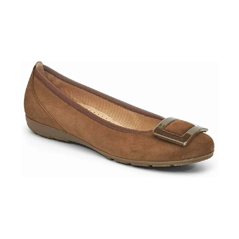 Orthopedic Women's Loafers with Arch Support in Brown for Foot HealthGabor Women's 54.164.14 Buckle Ballet Flat - Whiskey Brown Orthopedic Women's Loafers with Arch Support in Brown for Foot HealthGabor Women's 54.164.14 Buckle Ballet Flat - Whiskey Brown