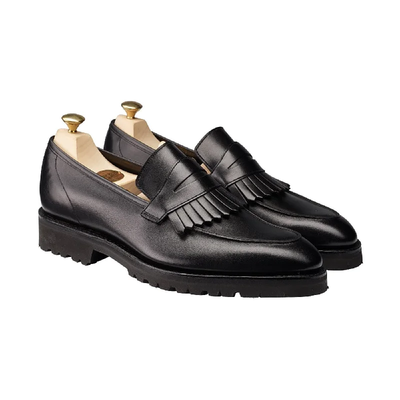 Orthopedic Women's Loafers with Arch Support in Brown for Foot HealthJulia Black Calf Orthopedic Women's Loafers with Arch Support in Brown for Foot HealthJulia Black Calf
