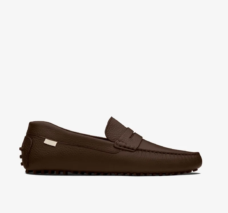 Women's Geometric - Patterned Loafers in Multicolor for a Fashion - Forward LookDriver | Chocolate Pebbled Women's Geometric - Patterned Loafers in Multicolor for a Fashion - Forward LookDriver | Chocolate Pebbled