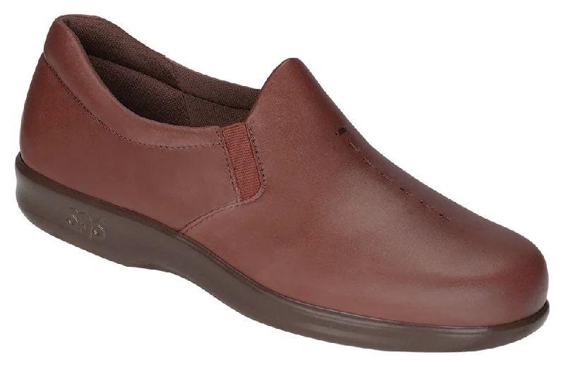 Women's Cashmere - Lined Loafers in Burgundy for Warmth in WinterSAS Viva